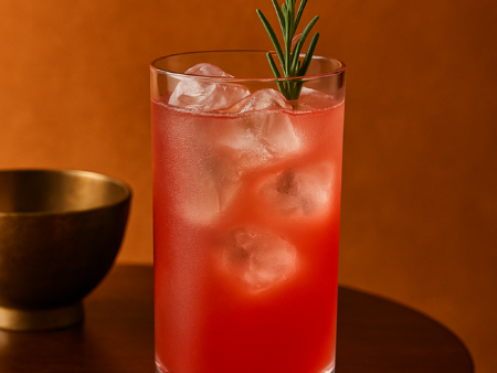 Fluère Bitter Grapefruit Tonic mocktail