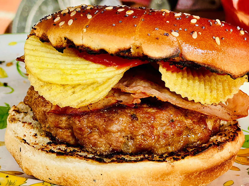Crispy B’s BBQ Burger
