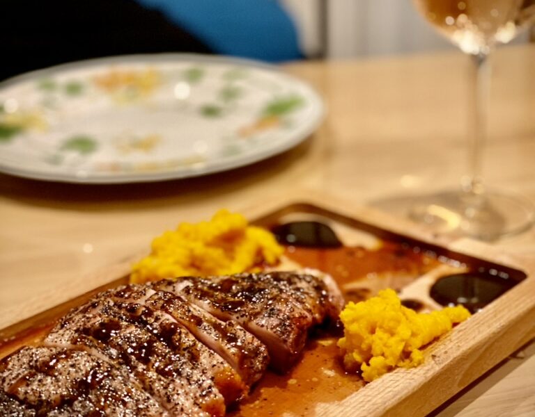 Eendenborst met Salinosaus