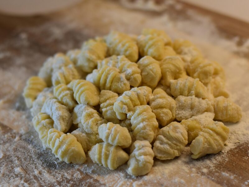 Zelfgemaakte Gnocchi