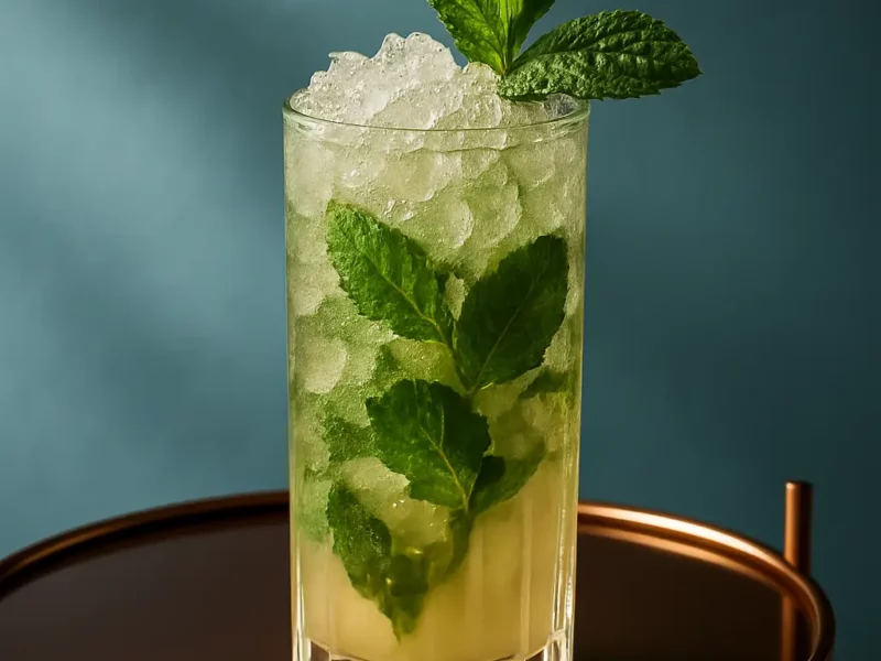 Fluère Mojito met Smoked Agave mocktail