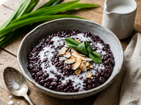 Exotische Zwarte Rijstpudding