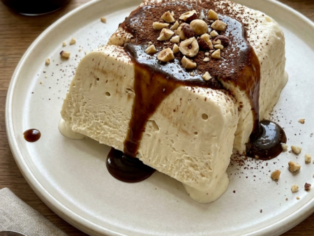 Semifreddo met Espressosaus