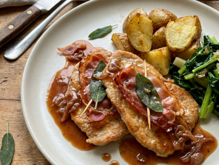 Klassieke Italiaanse Saltimbocca