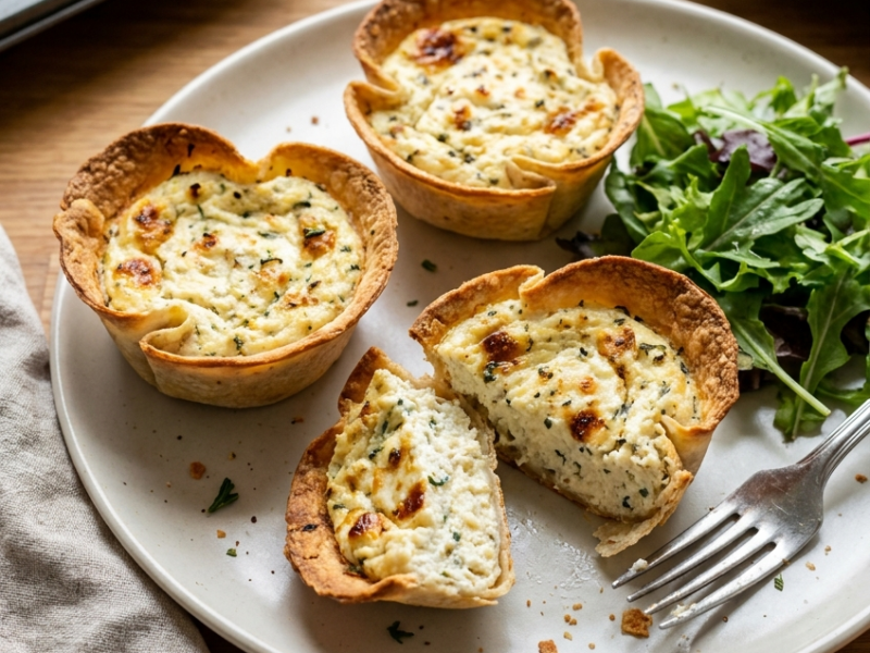 Ricotta en Geitenkaas Taartjes