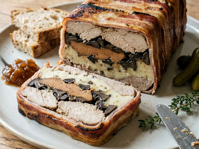 Fazant en Trompette de la Mort Paté