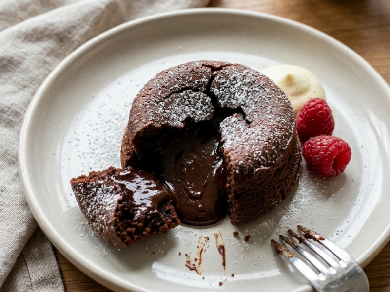 Heerlijke Moelleux au Chocolat