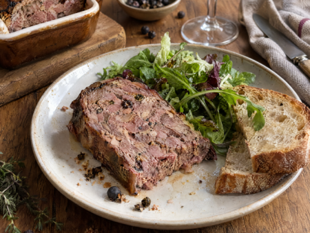 Houtduifpaté met Jeneverbessen