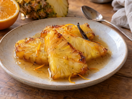 Gekonfijte Ananas met Grand Marnier