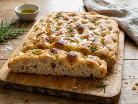 Heerlijke Focaccia met Rozemarijn