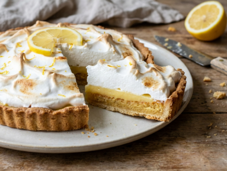 Frisse Citroentaart met Frangipane