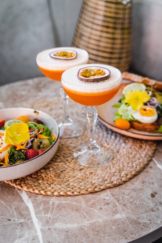 Fluère Pornstar Martini mocktail