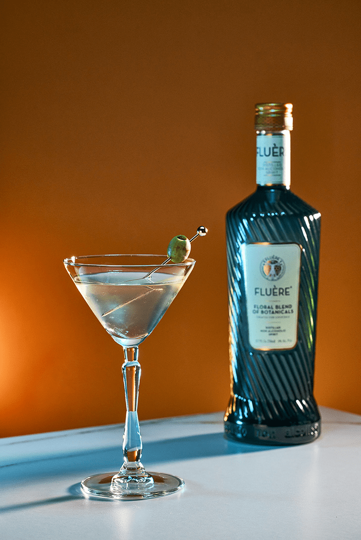 Fluère Dry Martini mocktail