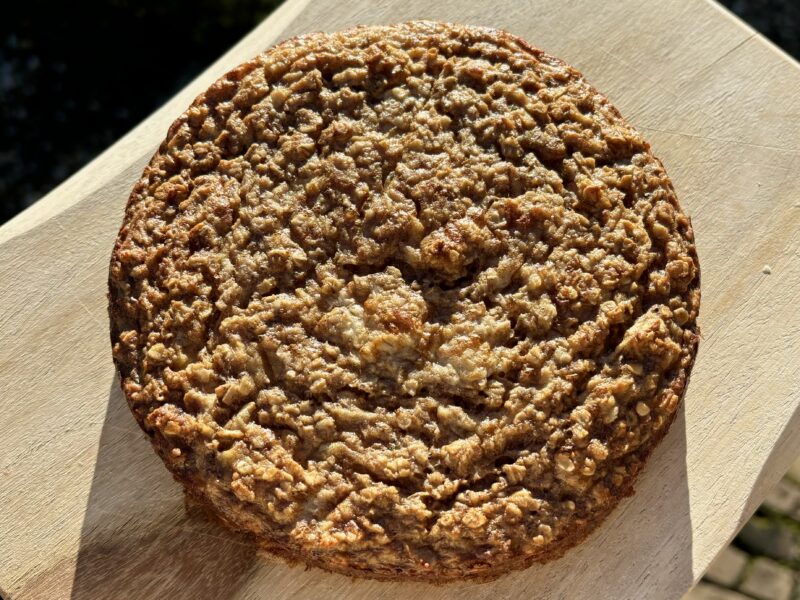 Havermout Kwark Appel Cake🍌🍎