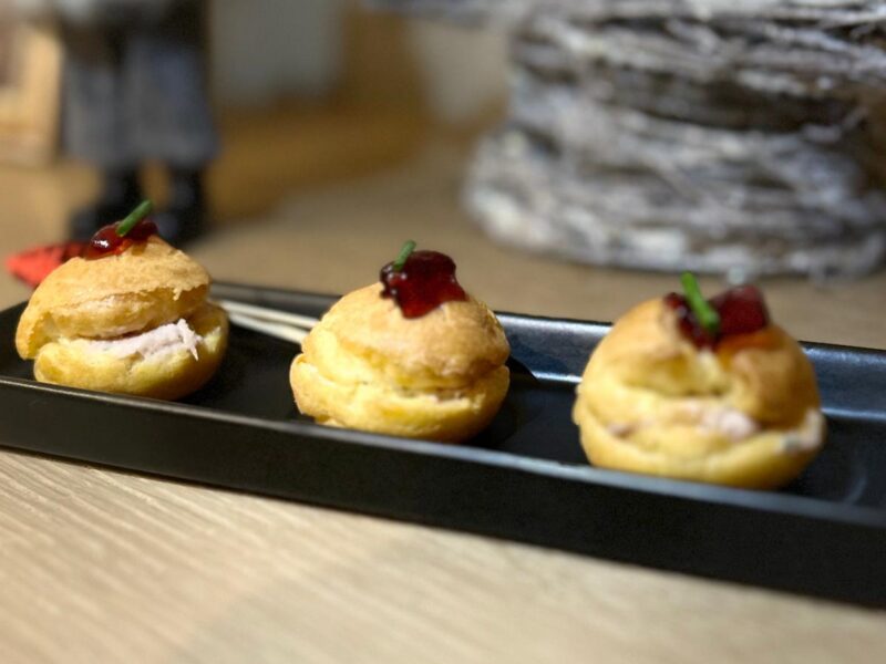 Feesteditie ✨️ mini-soesjes gevuld met hammousse