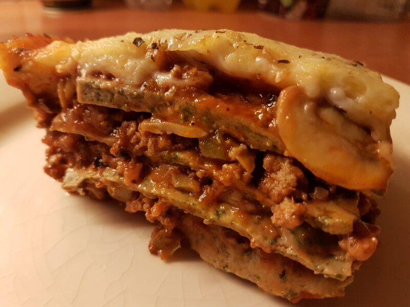 Lowcarb Spinazie Lasagne
