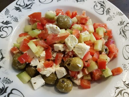 Snelle Griekse Salade