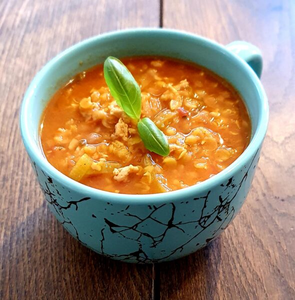 Zomerse Linzensoep