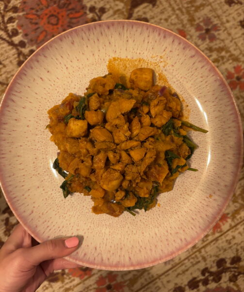 Zoete Aardappel Stampot met Ketjap Gochujang Kip 🌶️🥔🍅