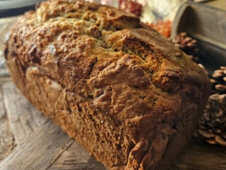Bananenbrood met Desem Discard
