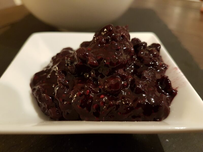 Bosbessen Compote