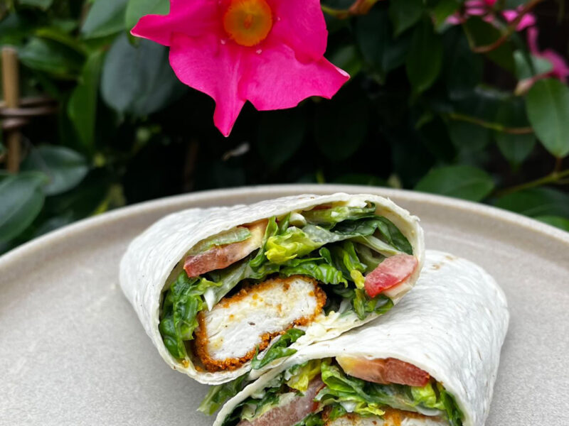 Chicken Caesar Wraps
