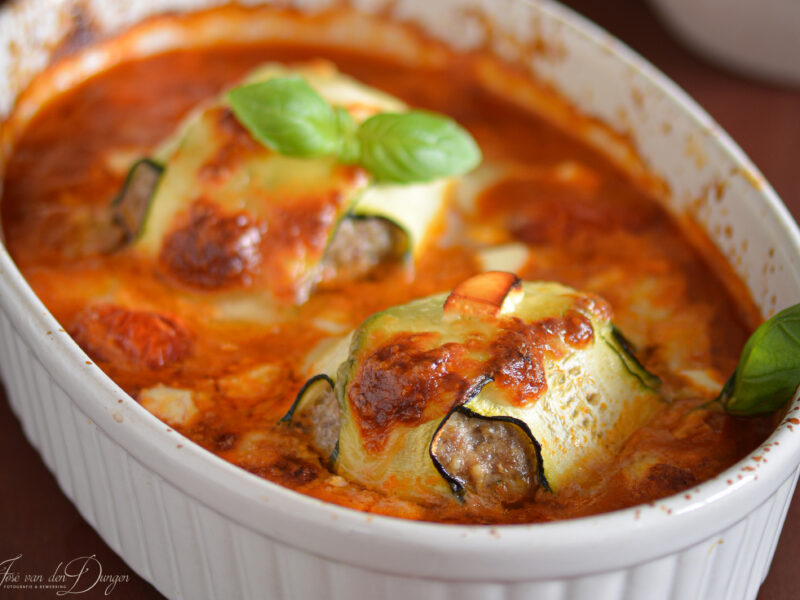 Hemelse courgette pakketjes