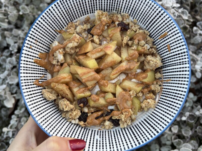 Appeltaart Kwark Bowl🥧🍎