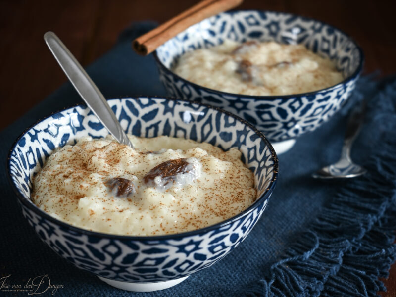 Rijstepap met krenten (uit de slowcooker)