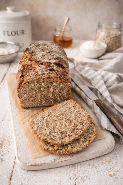 Volkorenbrood met havermout