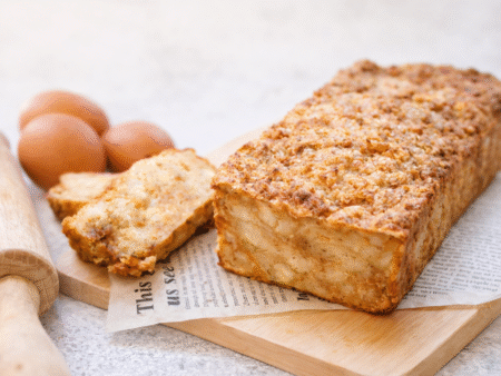 Eénvoudige broodpudding