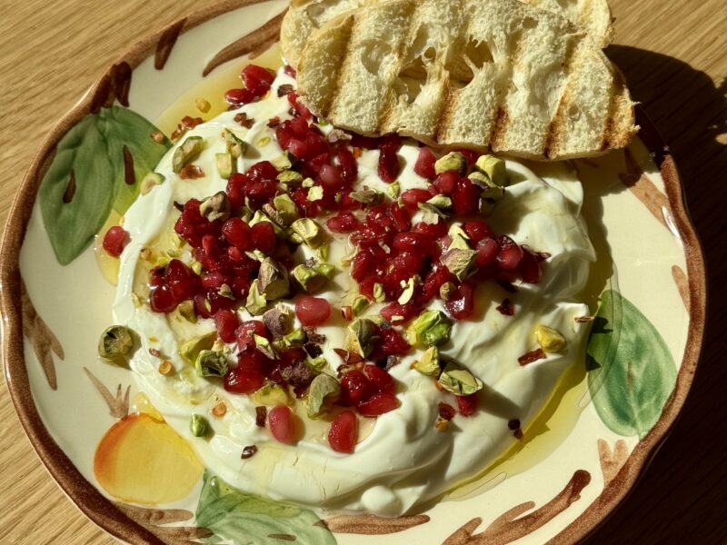 Whipped feta dip