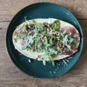 Carpaccio pizza