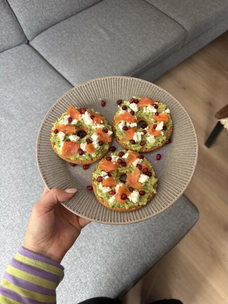 Feestelijke bagelcracker