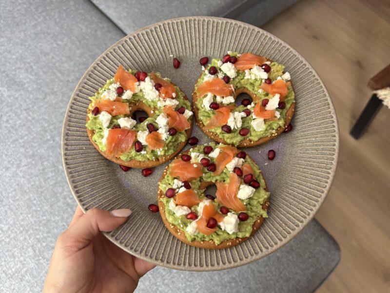Feestelijke bagelcracker