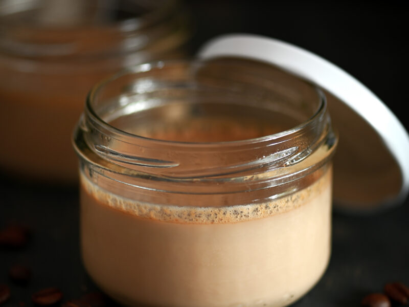 Koffie flan