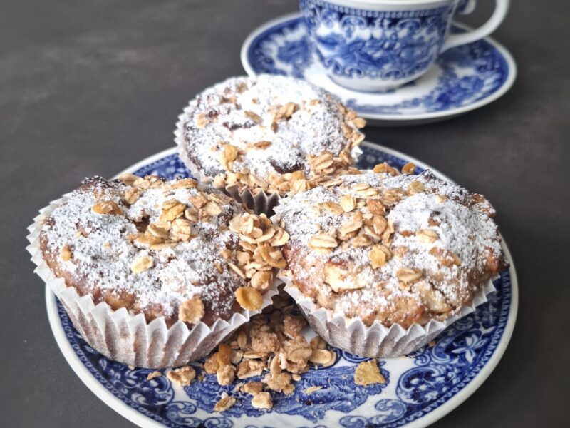 Muesli – Appel – Yoghurt Muffins
