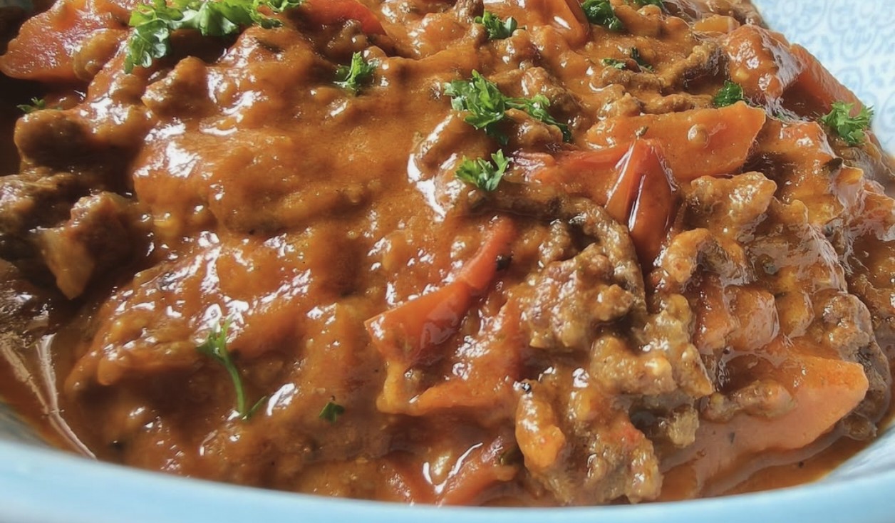 Romige Tomaten-Gehakt Schotel uit de Slowcooker