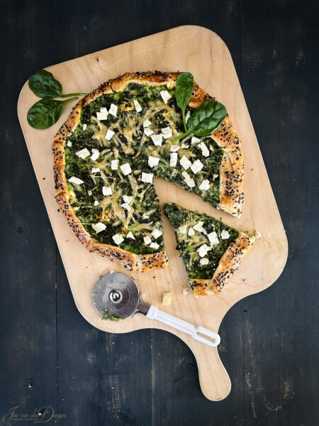 Spanakopita galette