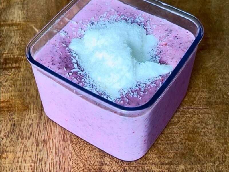 Frambozen Chia Pudding