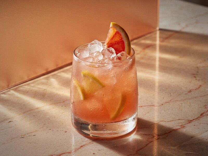 Blood and Red Orange cocktail