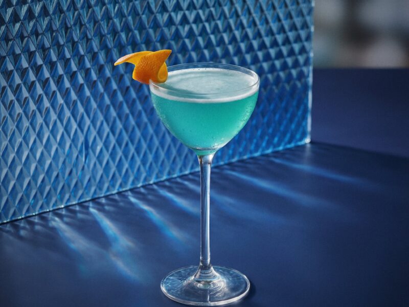 Blue Martini cocktail