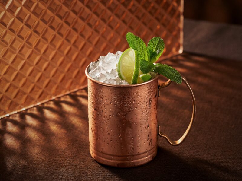Brown Cacao Mule cocktail