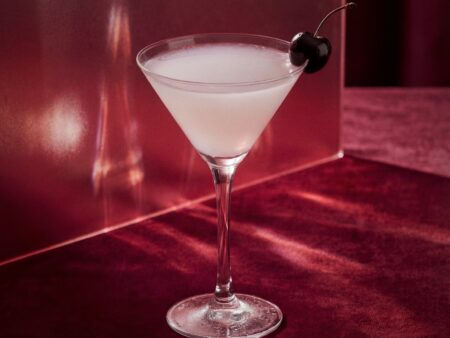 Cherry Alexander cocktail