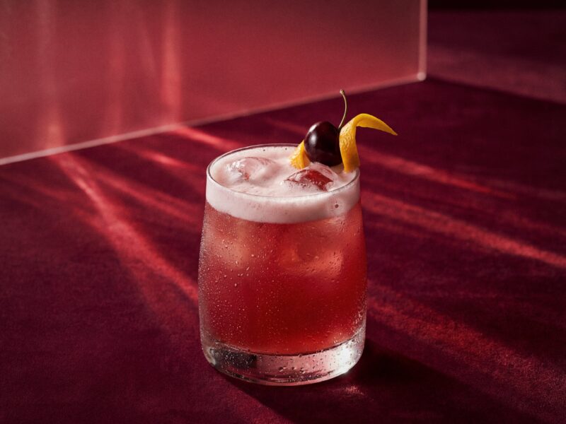 Cherry Sour cocktail