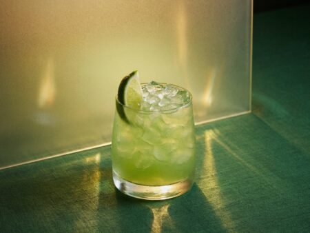 Green Banana Caipiroshka cocktail