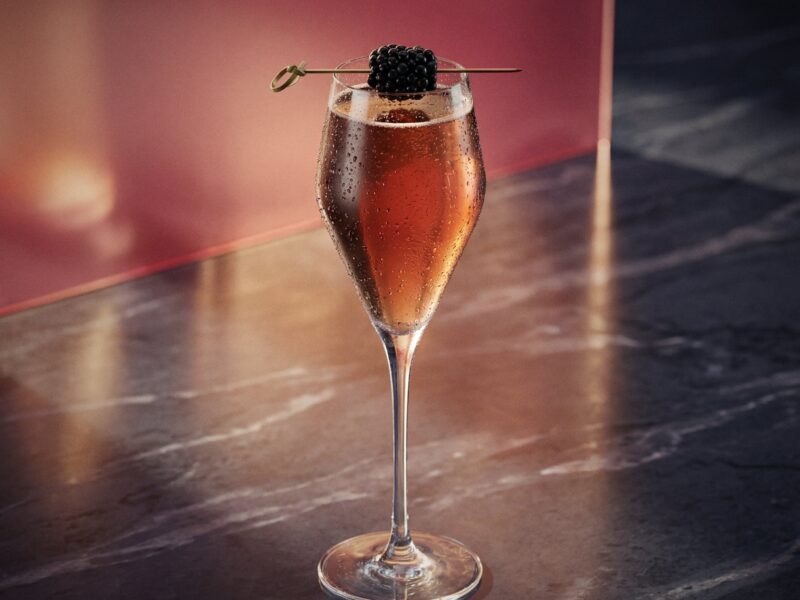 Kir Royale cocktail