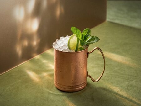 Kiwi Mule cocktail