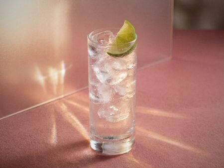Lychee Rickey cocktail