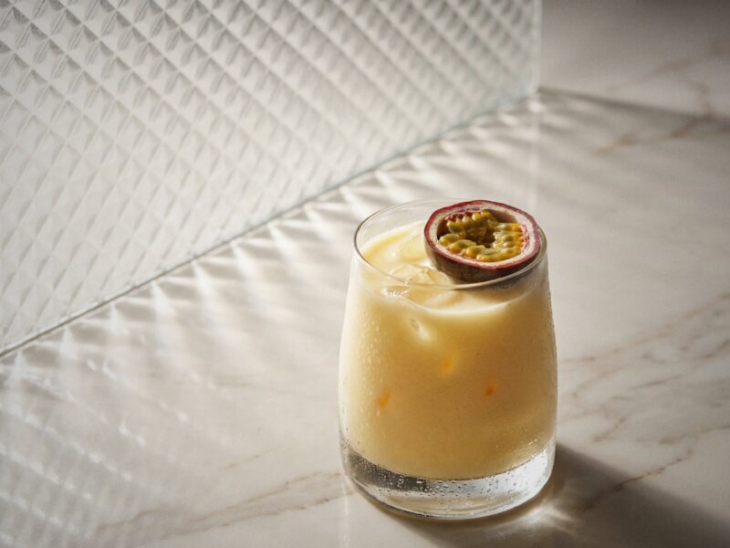 Passion Natural Yoghurt cocktail